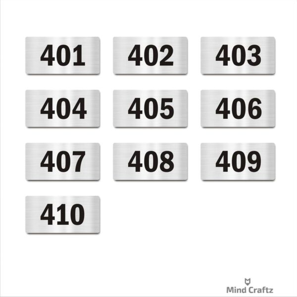 Door Number Plates