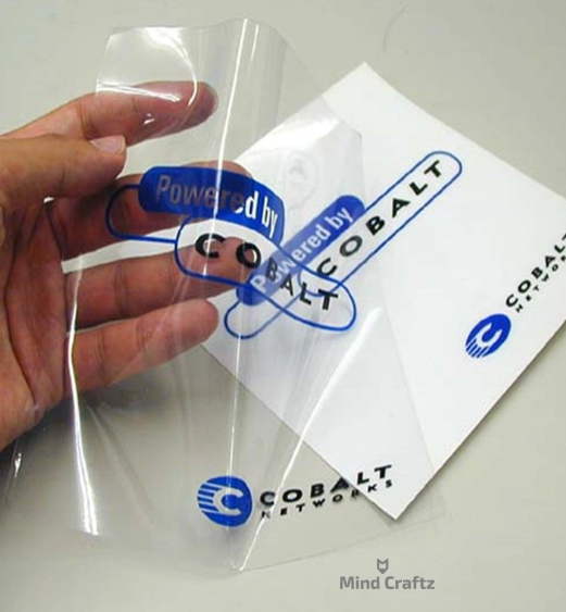 Clear Vinyl Printing per sqft