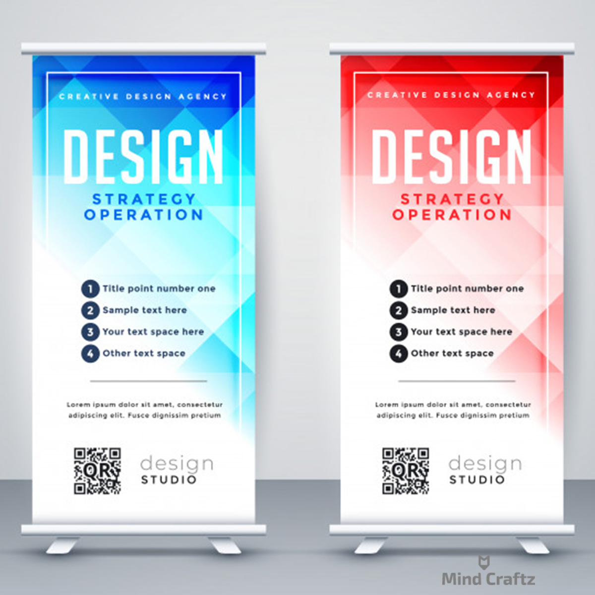 Standee design Rate per sqft