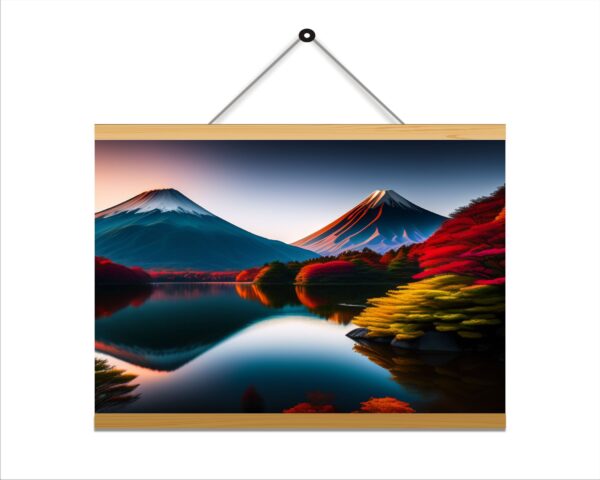 Scenory Nature Printed Canvas Wall Hanging Décor 24x18 inches