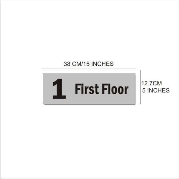 Yellow board 0-6 Self Adhesive Sticker