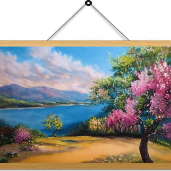 Nature Printed Canvas Wall Hanging D?cor